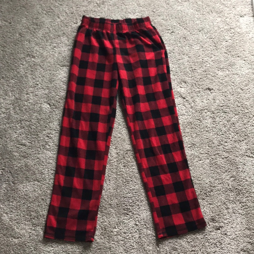checkered pants